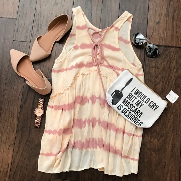 Sherbert Please MEDIUM Tank Top || Tye Dye - Picture 2 of 5